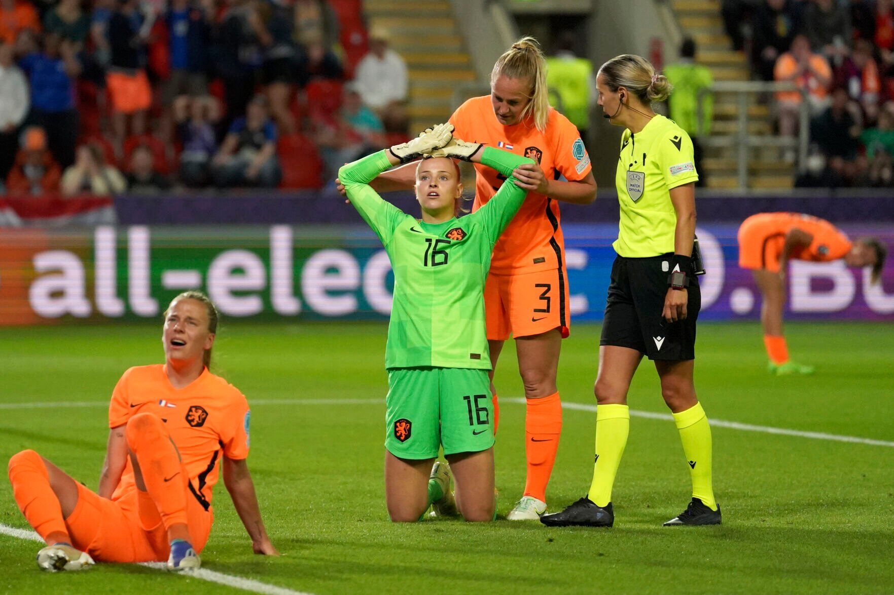 APTOPIX France Netherlands Euro 2022 Women Soccer